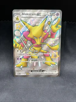 Alakazam EX # 215/091 Shiny Ultra Rare | Pokemon TCG - 2024 Paldean Fates | NM - Image 1