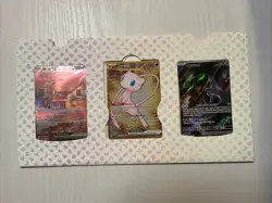 Pokemon TCG 151 UPC Promo Set Mew 053, Mewtwo 052, Metal Mew 205 New Sealed - Image 1