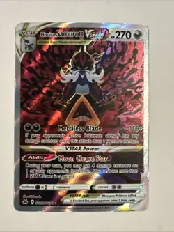 Hisuian Samurott VSTAR GG52/GG70 Galarian Gallery Pokemon 2023 Crown Zenith NM - Image 1