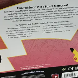 Pokemon Celebrations V Memories Box Collection 25th Anniversary Charizard New 820650809743 - Image 4