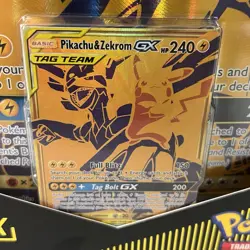Pokemon Pikachu & Zekrom GX Tag Team Premium Collection Box New Sealed 820650809910 - Image 3