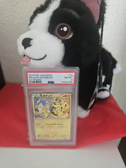 The Pokemon Company Pikachu XY-P: Xy Promos #070/XY-P Japanese PSA Graded 2014 - Image 1