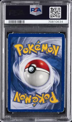 1999 POKEMON BASE SET 1ST EDITION #7 HITMONCHAN-HOLO PSA 4 - Image 2