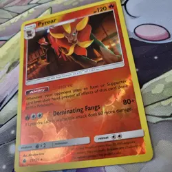 Pokemon TCG | SM Forbidden Light | Pyroar 19/131 REVERSE HOLO & RARE HOLO - Image 2