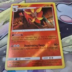Pokemon TCG | SM Forbidden Light | Pyroar 19/131 REVERSE HOLO & RARE HOLO - Image 3