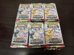36x Packs Pokemon TCG Prismatic Evolutions Booster Packs BOOSTER BOX Alternative - Image 1