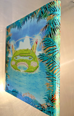 2001 Vintage Pokemon Southern Islands 3-Ring Binder Only English Good Condition - Image 2
