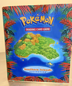 2001 Vintage Pokemon Southern Islands 3-Ring Binder Only English Good Condition - Image 4