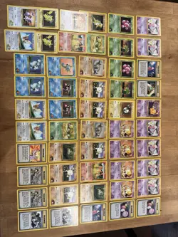 Vintage Pokemon Tcg Wotc Gym Hero’s Lot Of 52 Lp/mp - Image 1