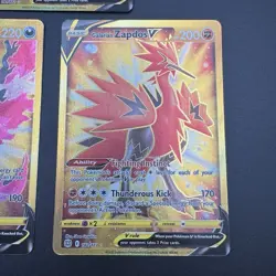 Pokemon Gold Galarian Birds Lot - Articuno, Zapdos & Moltres V - NM/M - Image 4