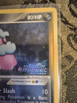 Pokemon Dark Flaaffy Team Rocket Returns 33/109 Holo Uncommon 80 HP 2004 - Image 5