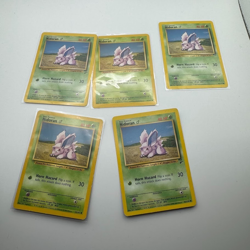 5x Pokemon TCG - Nidoran(M)- 55/102 83/130 Common Unlimited [Lightly Played] - Image 1