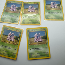 5x Pokemon TCG - Nidoran(M)- 55/102 83/130 Common Unlimited [Lightly Played] - Image 3