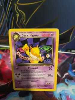 Pokemon Vintage Non-Holo Rare Dark Hypno 26/82 Team Rocket #10 - Image 1