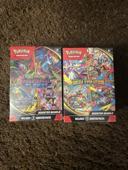 Pokemon tcg mega evolution & phantasmal flames booster bundle Lot 2 - Image 1