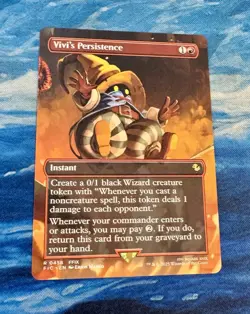 MTG Vivi's Persistence Borderless Non-Foil - FIC Final Fantasy 0458 NM Near Mint - Image 1