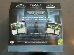MTG Universes Beyond Warhammer 40K Commander Necron Dynasties Deck, Unopened - Image 4