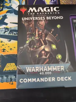 MTG Universes Beyond Warhammer 40K Necron Dynasties Commander Deck - NewSealed - Image 2