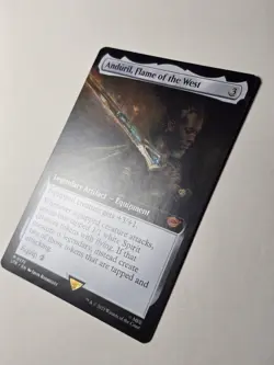 Anduril Flame of the West (Extended Art) LTR 375 Mtg Lord Rings lotr mythic card - Image 4
