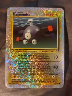 #2 Magnemite 80/110 Legendary Collection 2002 Reverse Holo Pokemon Card TCG - Image 1