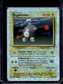2002 Pokemon Legendary Collection Magnemite Reverse Holo #80/110 - Image 1