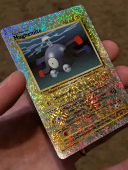 Pokemon Reverse Holo Magnemite Legendary Collection 80/110 HP DMG - Image 5