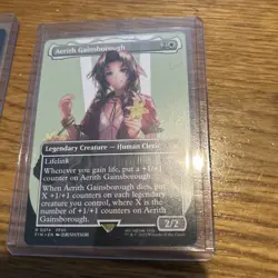 Aerith Gainsborough (Borderless) ✅ Final Fantasy ✅ Magic The Gathering (mtg) - Image 1