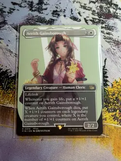 Magic: The Gathering Final Fantasy - Aerith Gainsborough Borderless R 0374 - Image 5