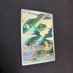 Pokemon TCG Drampa Scarlet Violet Temporal Forces 184/162 Illustration - Image 2