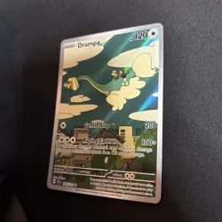 Pokemon TCG Drampa Scarlet Violet Temporal Forces 184/162 Illustration - Image 3