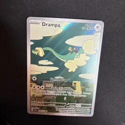 Pokemon TCG Drampa Scarlet Violet Temporal Forces 184/162 Illustration - Image 4