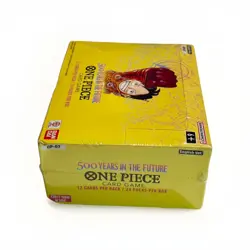 One Piece OP07 500 Years in the Future Booster Box SEALED English Slight Damage - Image 2