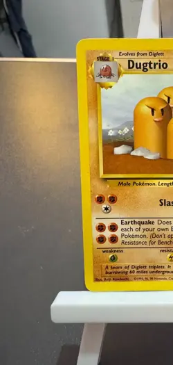 Pokemon Cards: Base Set Rare: Dugtrio 19/102 TCG 1999 WOTC Vintage - Image 2