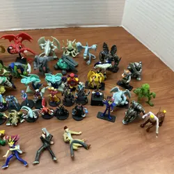 Yugioh & Dungeon Dice Monsters Figures Lot of Over 60 Vintage Toy Mini - Image 4