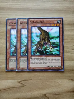 Yu-Gi-Oh! - Gilasaurus 3X - Complete Playset - Image 1