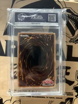 Yugioh WINGED DRAGON OF RA 15AX-KRY59 Korean Secret Rare AGS 9.5 CGC PSA - Image 2
