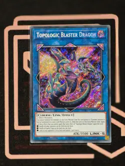 BPRO-EN046 Topologic Blaster Dragon Secret Rare 1st Ed YUGIOH - Image 1