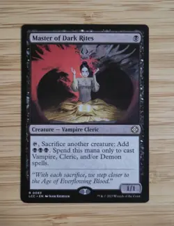 MTG Master Of Dark Rites MINT - Image 1