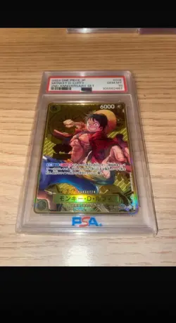 PSA 10 Luffy ST13-015 2nd Anniversary Japanese One Piece Card - Image 2