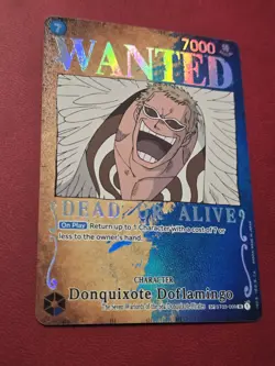 Donquixote Doflamingo (Wanted Poster) ST03-009 Pillars of Strength Foil - Image 1