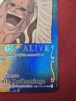 Donquixote Doflamingo (Wanted Poster) ST03-009 Pillars of Strength Foil - Image 4