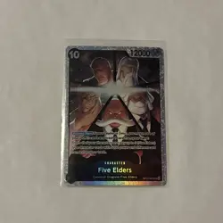 Five Elders OP13-082 - SR Carrying on His Will - ONE PIECE Card Game English - Image 1