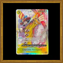 One Piece TCG Pillars of Strength Charlotte Perospero OP03-113 SR English - Image 1