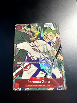 Roronoa Zoro (English Version 1st Anniversary Set) OP01-025 One Piece Promotion - Image 1