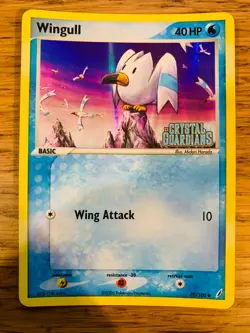 LP! Wingull (70/100) EX Crystal Guardians Stamped Reverse Holo Pokemon Card! - Image 1