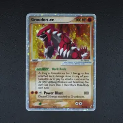 Groudon ex - Pokemon Karte TCG 93/100 Rare Holo ex EX Crystal Guardians /P84 - Image 2
