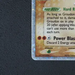 Groudon ex - Pokemon Karte TCG 93/100 Rare Holo ex EX Crystal Guardians /P84 - Image 5