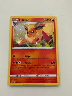 Flareon SWSH041 Black Star Promo Holo Promo Pokemon Card - Image 1