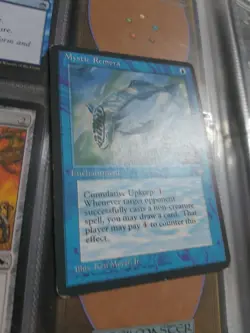 MTG Card - 1x Mystic Remora - Ice Age - LP/MP - Vintage Magic The Gathering 1995 - Image 2