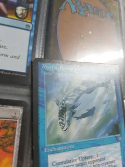 MTG Card - 1x Mystic Remora - Ice Age - LP/MP - Vintage Magic The Gathering 1995 - Image 3